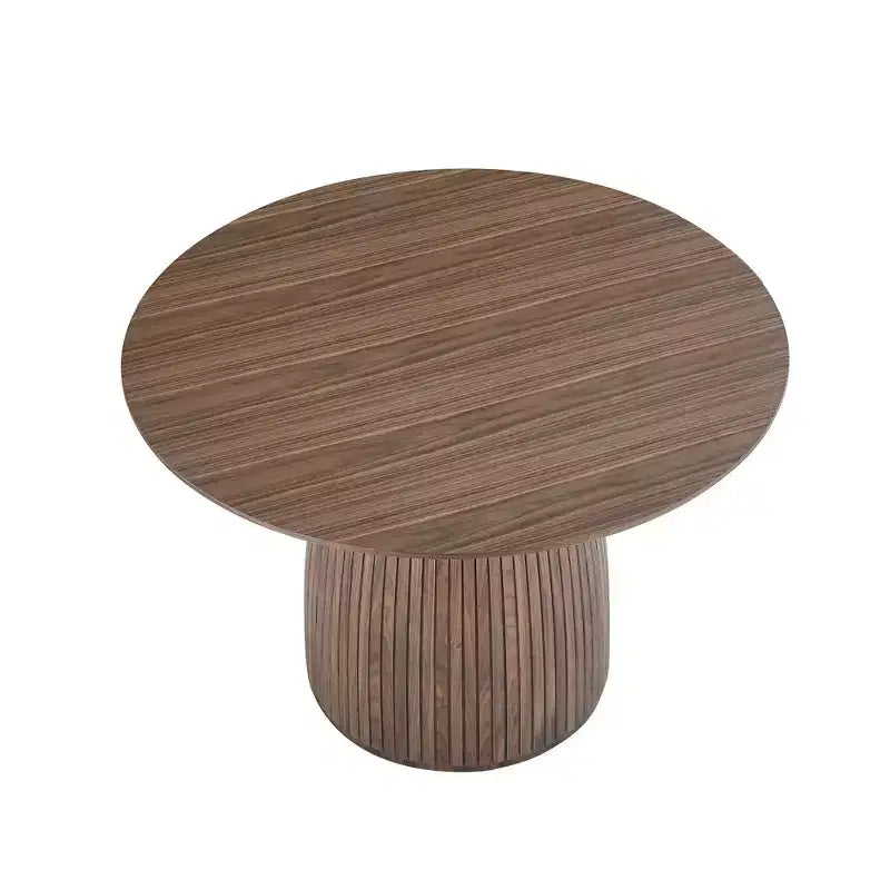 Table de salle à manger ronde en bois, table de cuisine moderne avec plateau circulaire pour salle à manger, restaurant