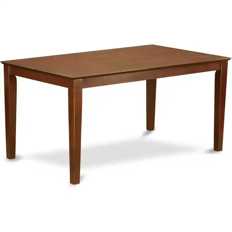 Table de salle à manger rectangulaire 36x60 avec plateau en bois massif
