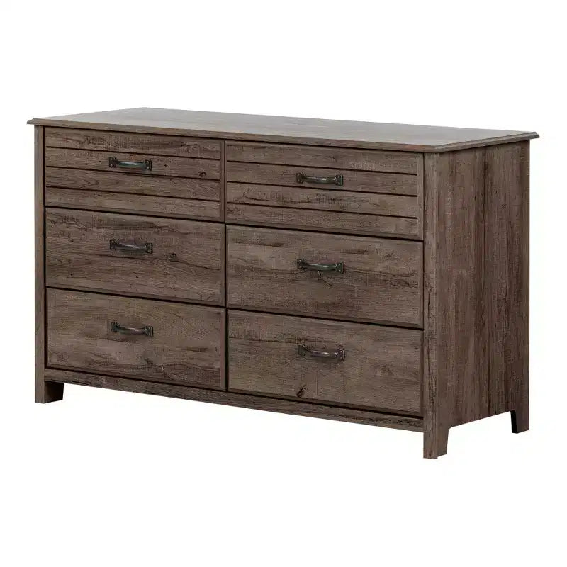 Commode double 6 tiroirs Asten - South Shore