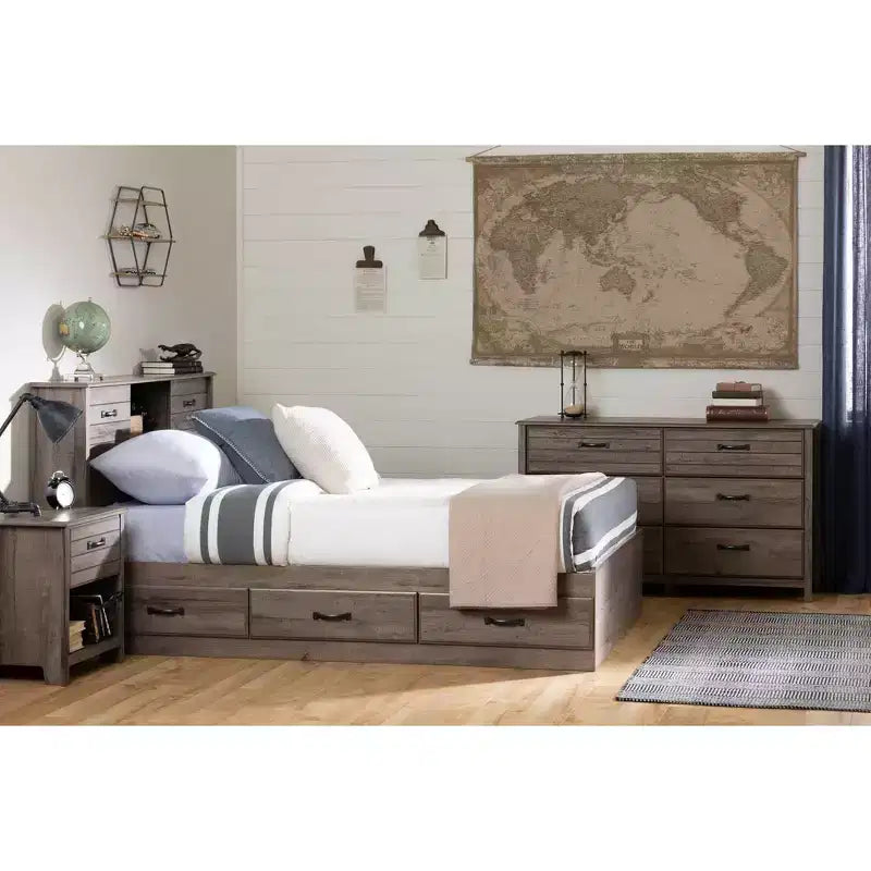 Commode double 6 tiroirs Asten - South Shore