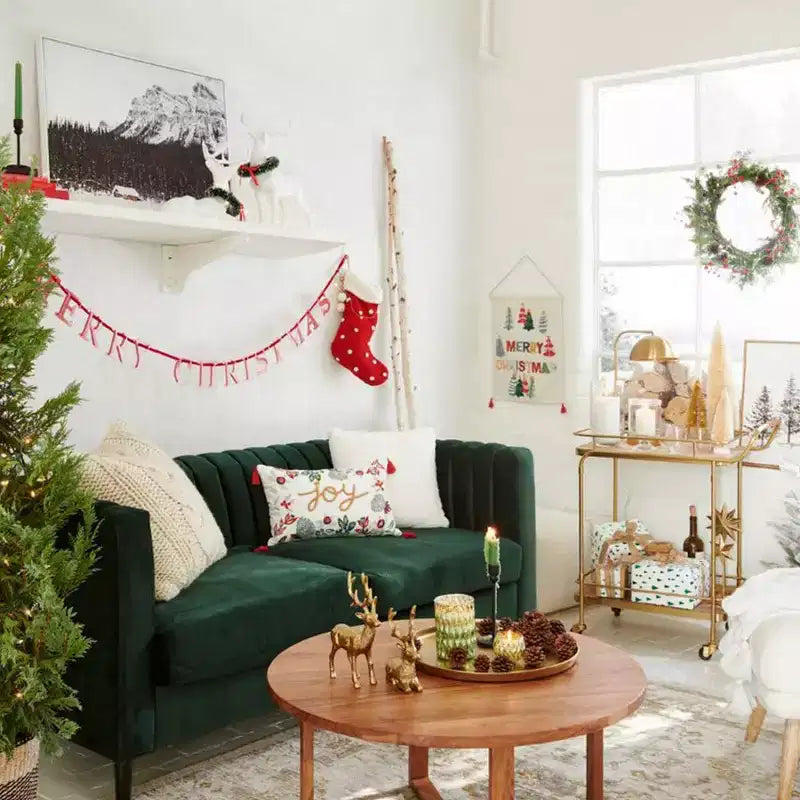 Chaise d'appoint en fausse fourrure Harper