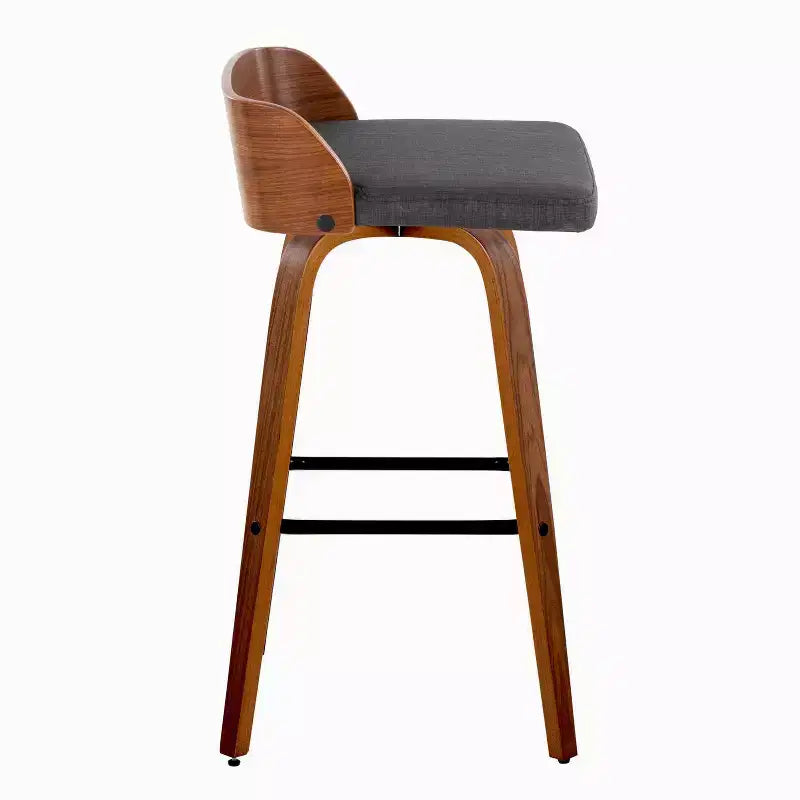 Lot de 2 tabourets de bar pivotants 30 Maya