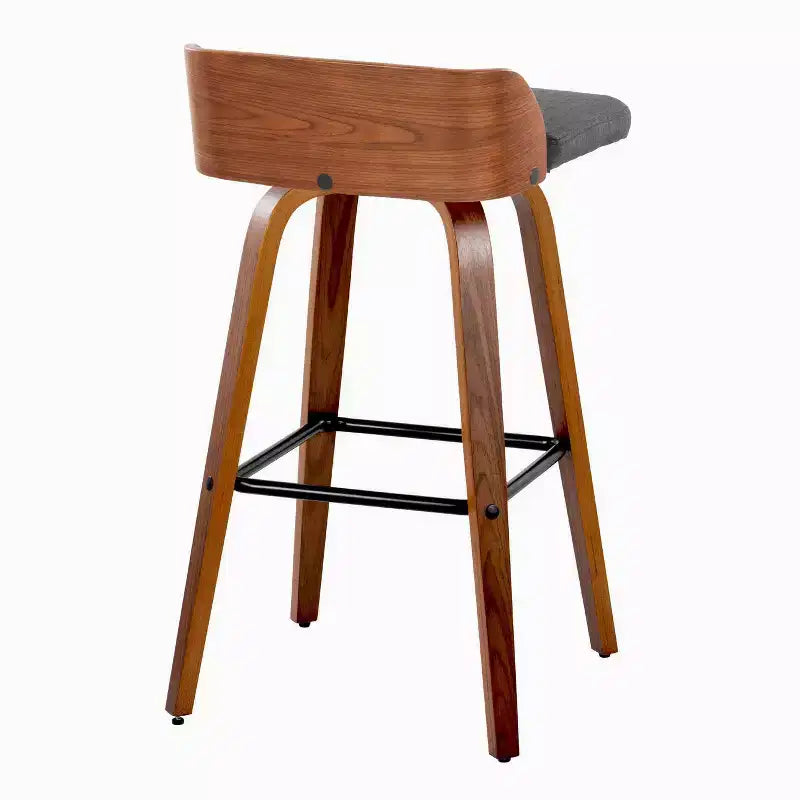 Lot de 2 tabourets de bar pivotants 30 Maya